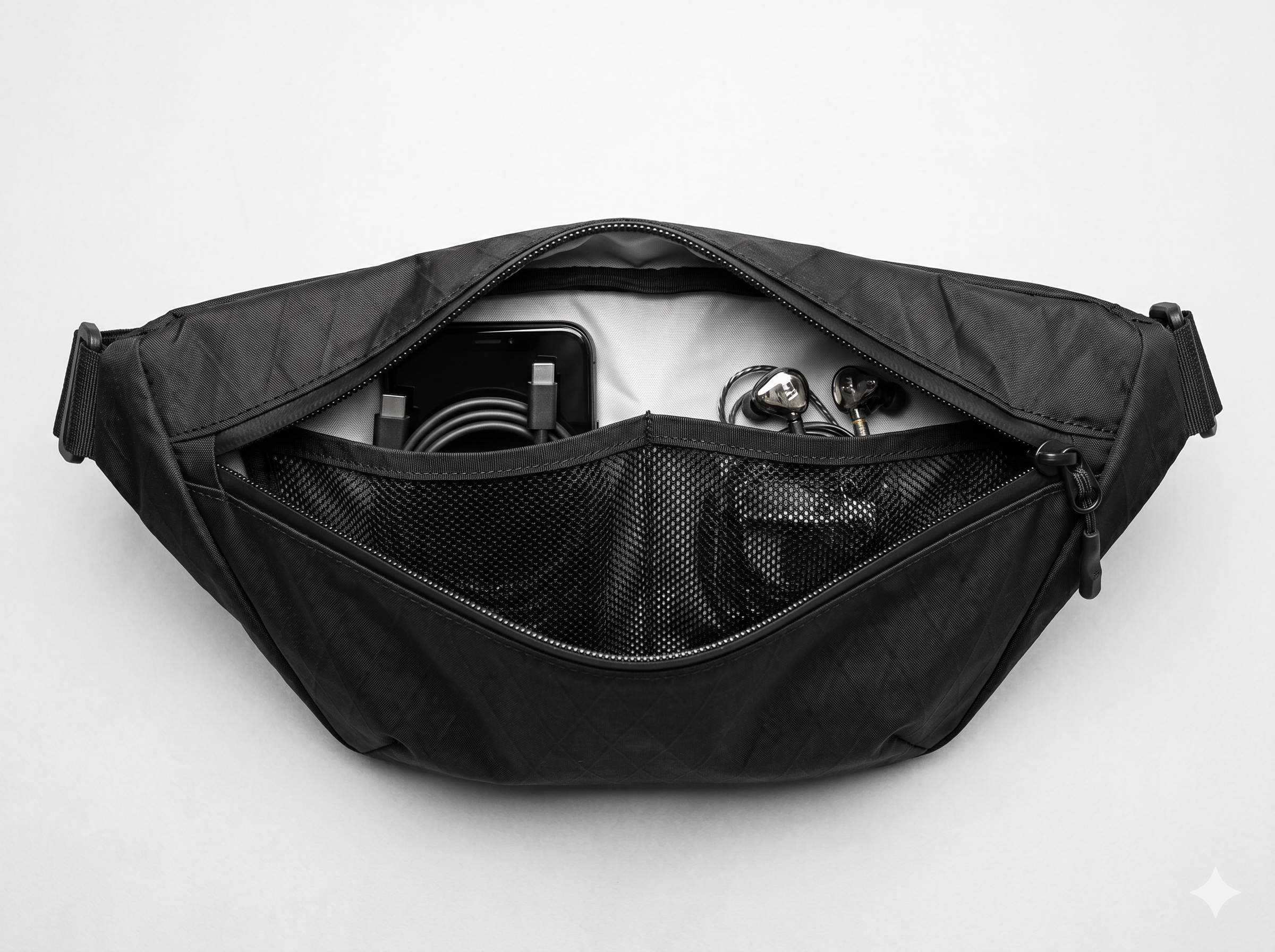 Mochila de Hombro Impermeable — Sling Bag Técnica Tech EDC