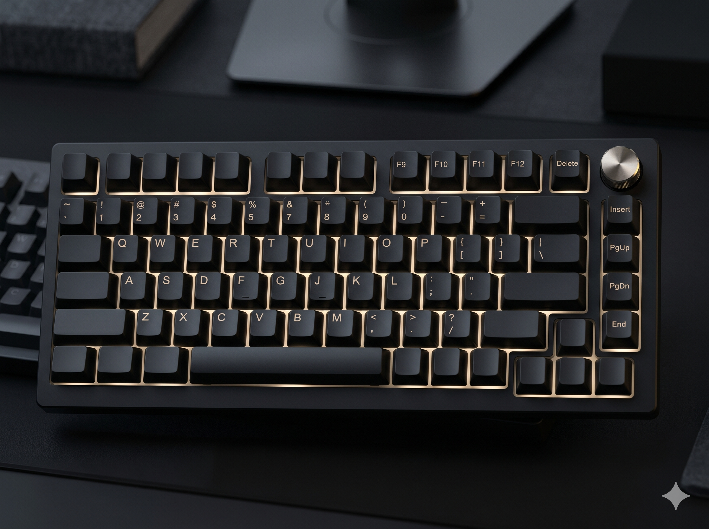 Teclado Mecánico Custom — Aula F75 (Layout 75% Inalámbrico)