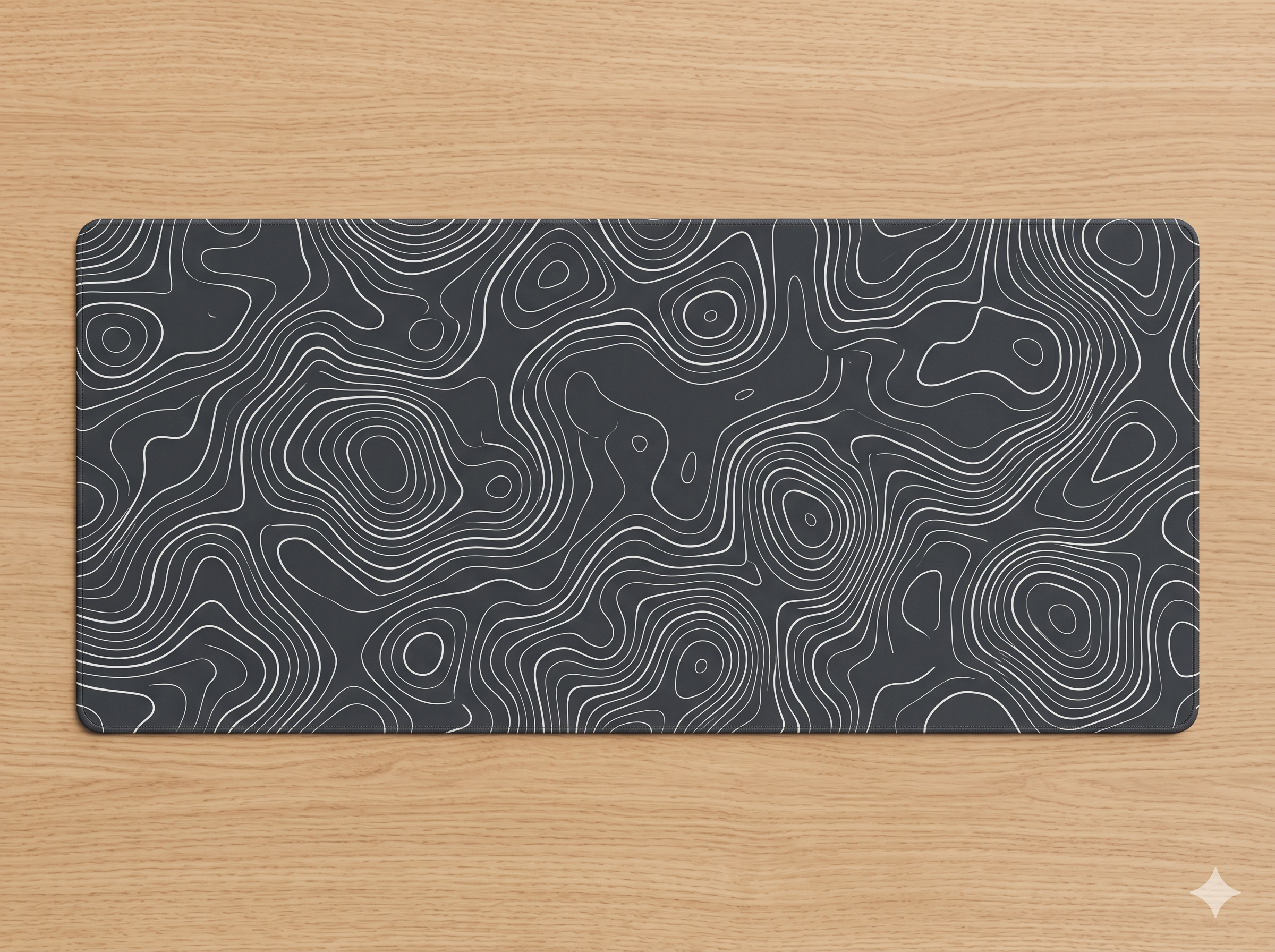 Tapete de Escritorio Extragrande — Desk Mat Topográfico XL