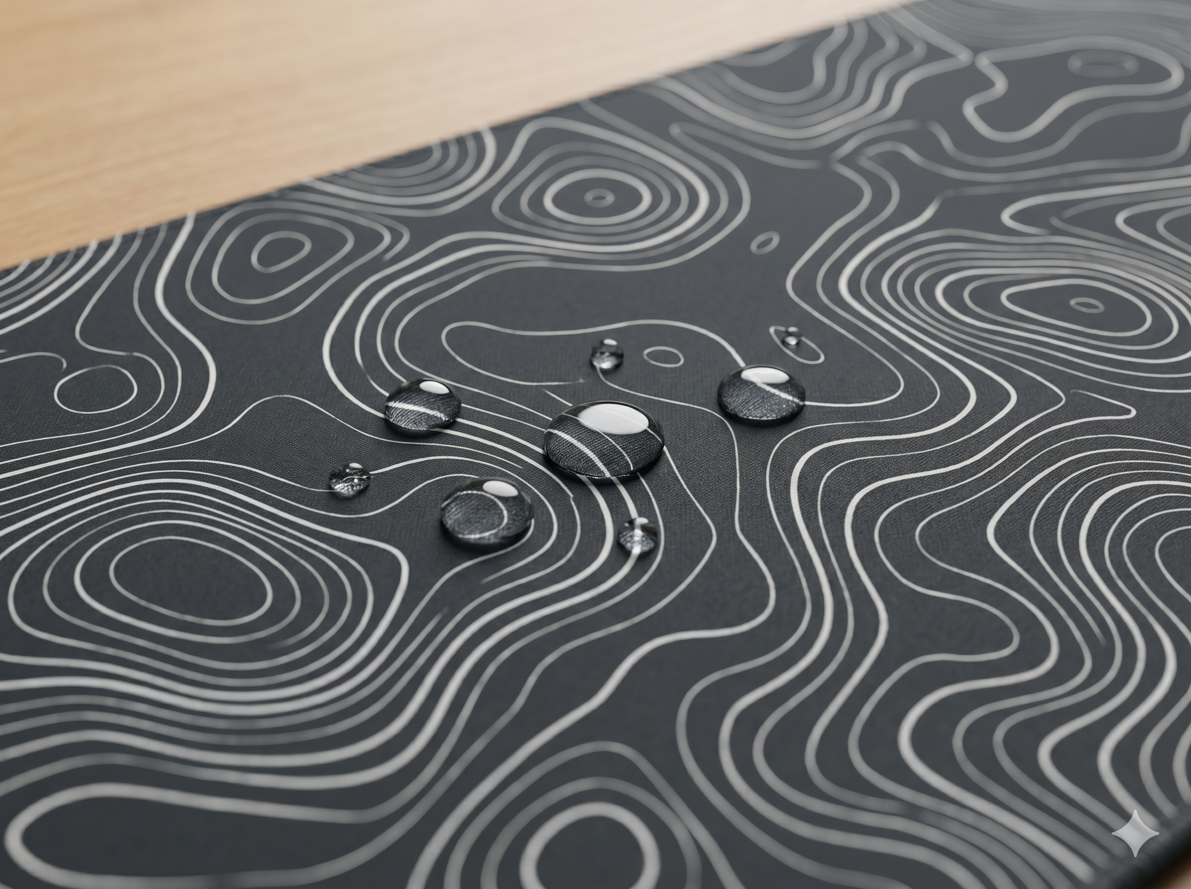 Tapete de Escritorio Extragrande — Desk Mat Topográfico XL