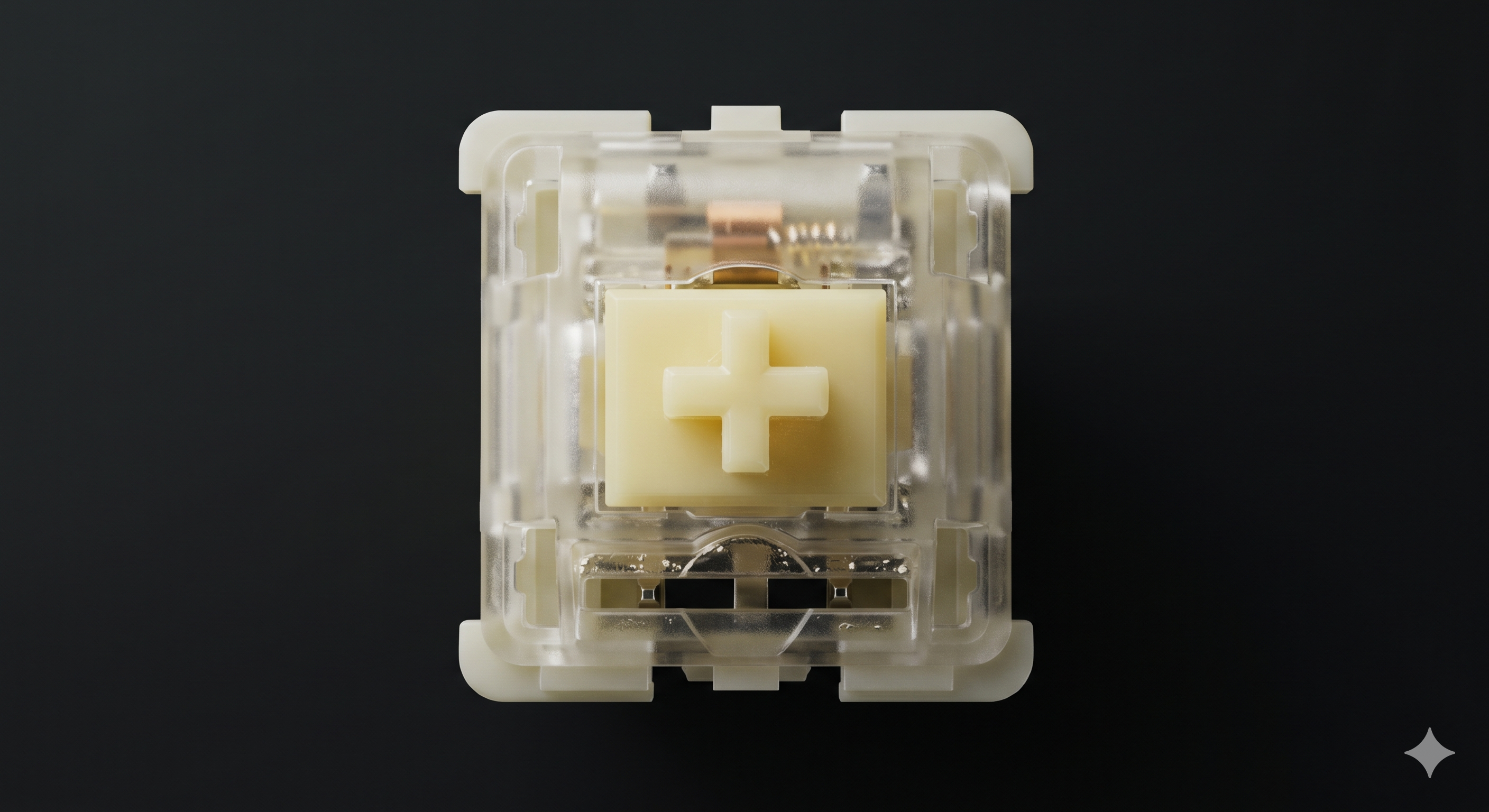 Switches Lineales Gateron Milky Yellow Pro (Pack de 70)