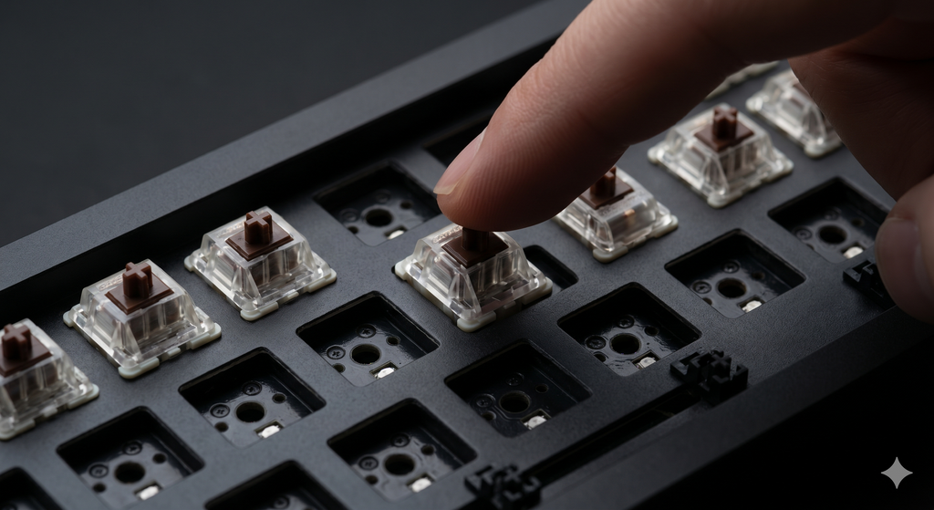 Switches Lineales Gateron Milky Yellow Pro (Pack de 70)
