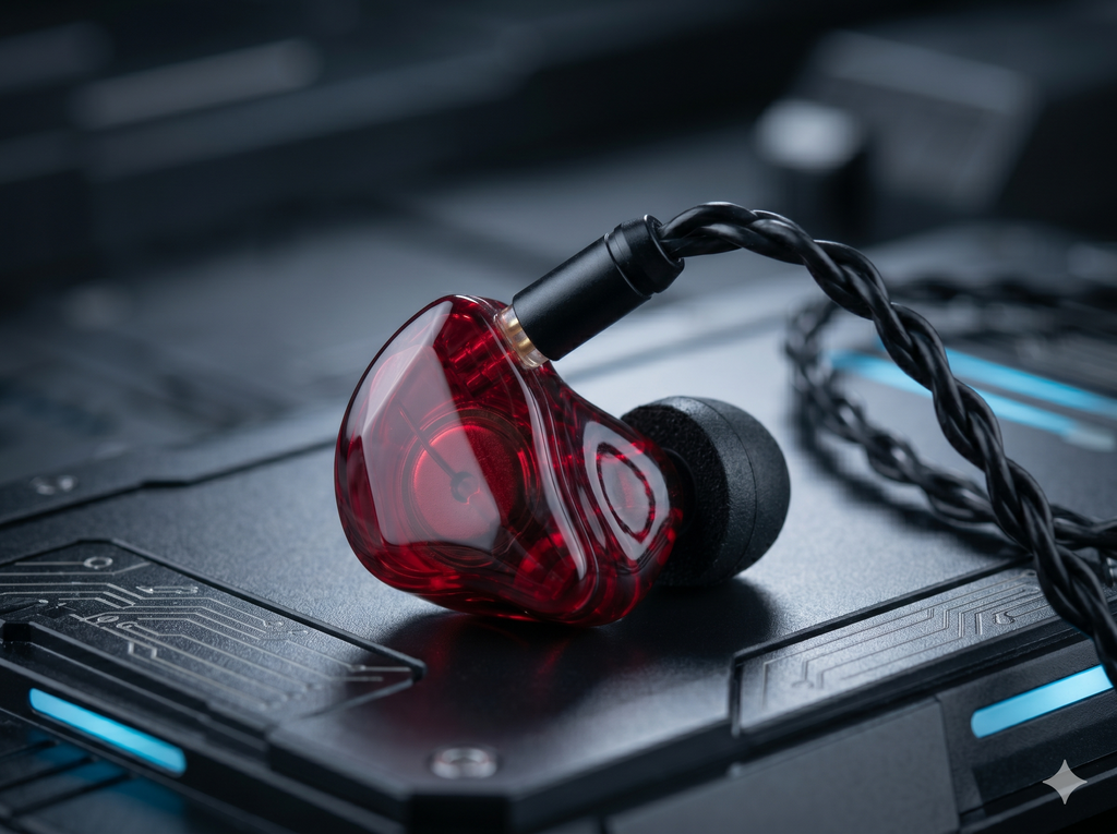 IEMs Audífonos Híbridos — Truthear x Crinacle Zero:RED